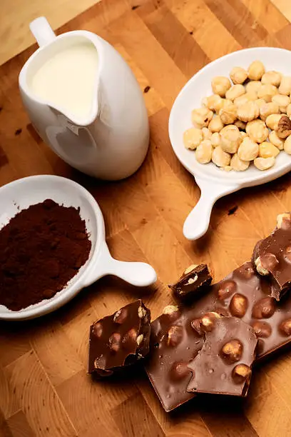 Nutty Chocolate Bars